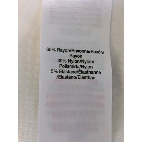 DKNY Sport Sweatshirt Womens L HighLow Bold Black Lacquer Logo Techno Athleisure - Picture 12 of 15